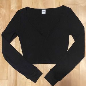 TNA Waffle Scoopneck Longsleeve